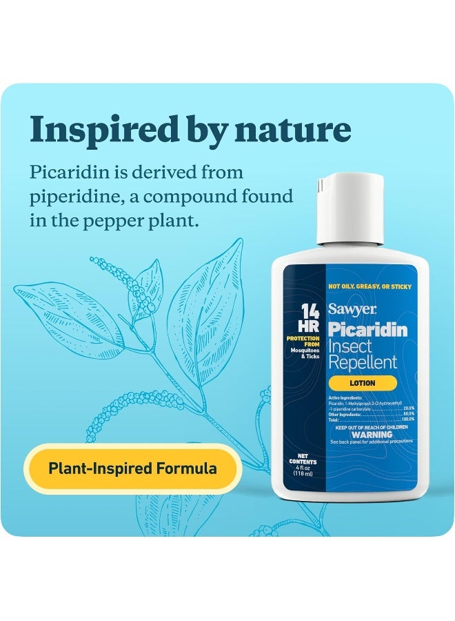 Sawyer Products SP5642 20% Picaridin Insect Repellent, Lotion, 4-Ounce, Twin Pack - Image 2